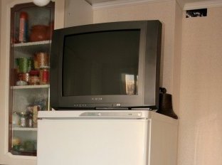 Телевизор на холодильнике – за и против